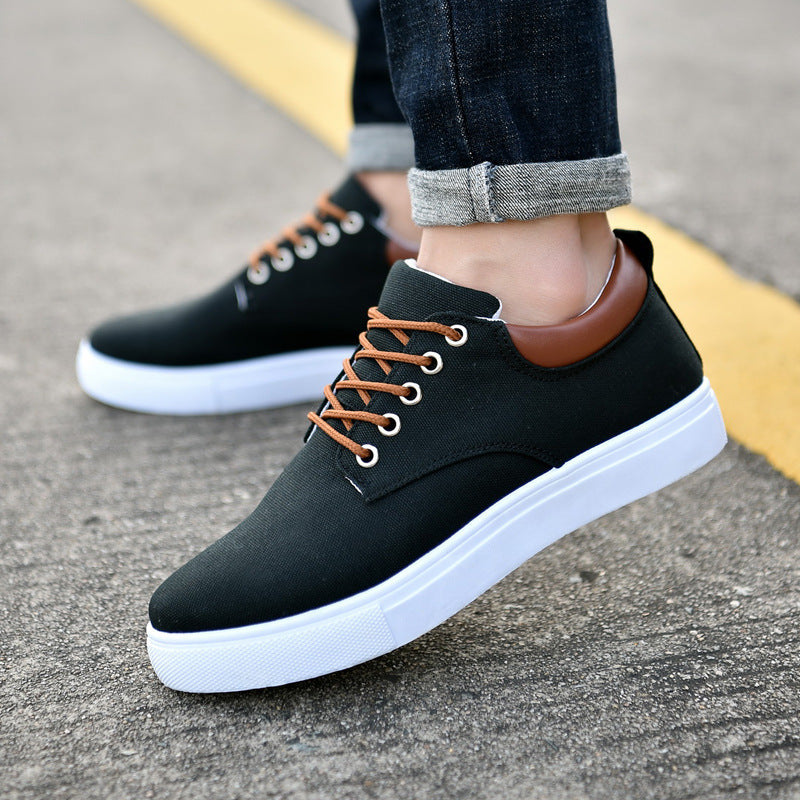 New Canvas Shoes Men Big Shoe 46 47 Shoes Men