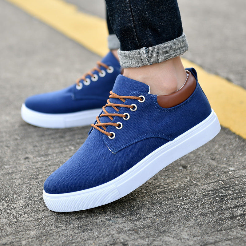 New Canvas Shoes Men Big Shoe 46 47 Shoes Men