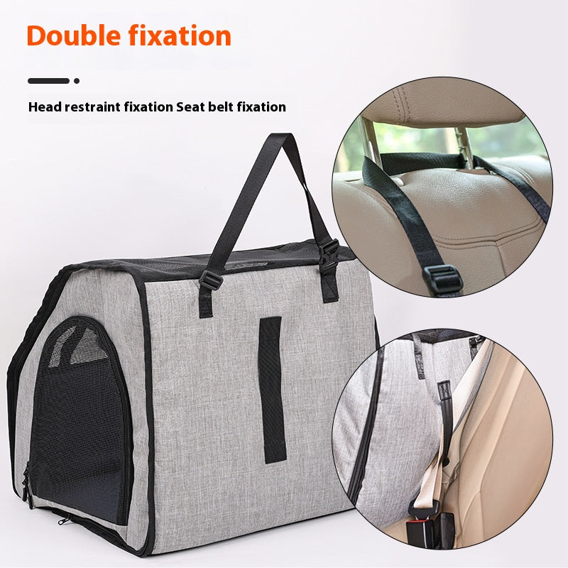 Portable Foldable Car Waterproof And Hard-wearing Pet Cage Waterproof Thickened Dog Mat Car Pet Mat