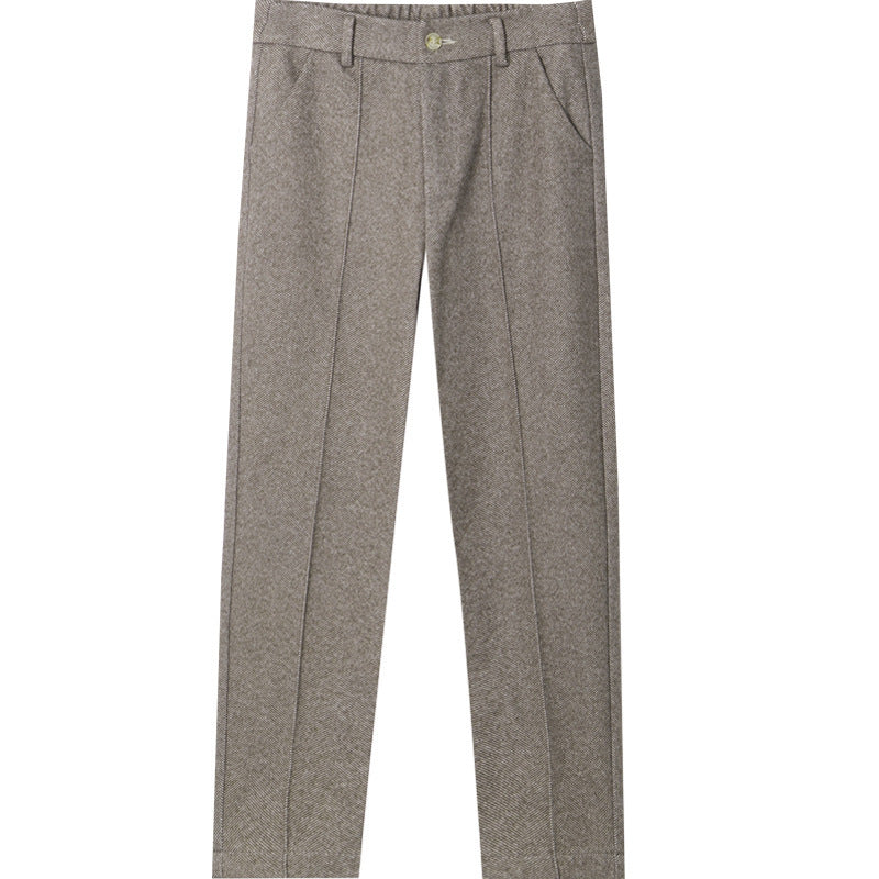 Autumn And Winter New All-matching Straight Casual Tappered  pants